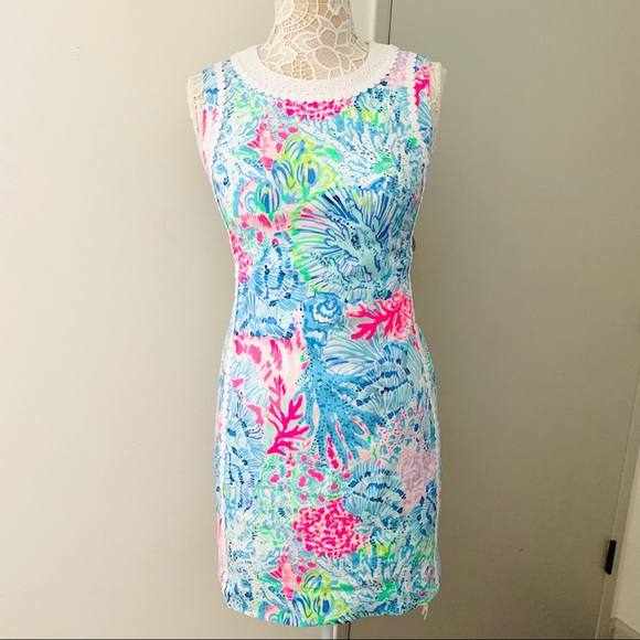 Mila Stretch Shift Dress - Picture 8 of 15